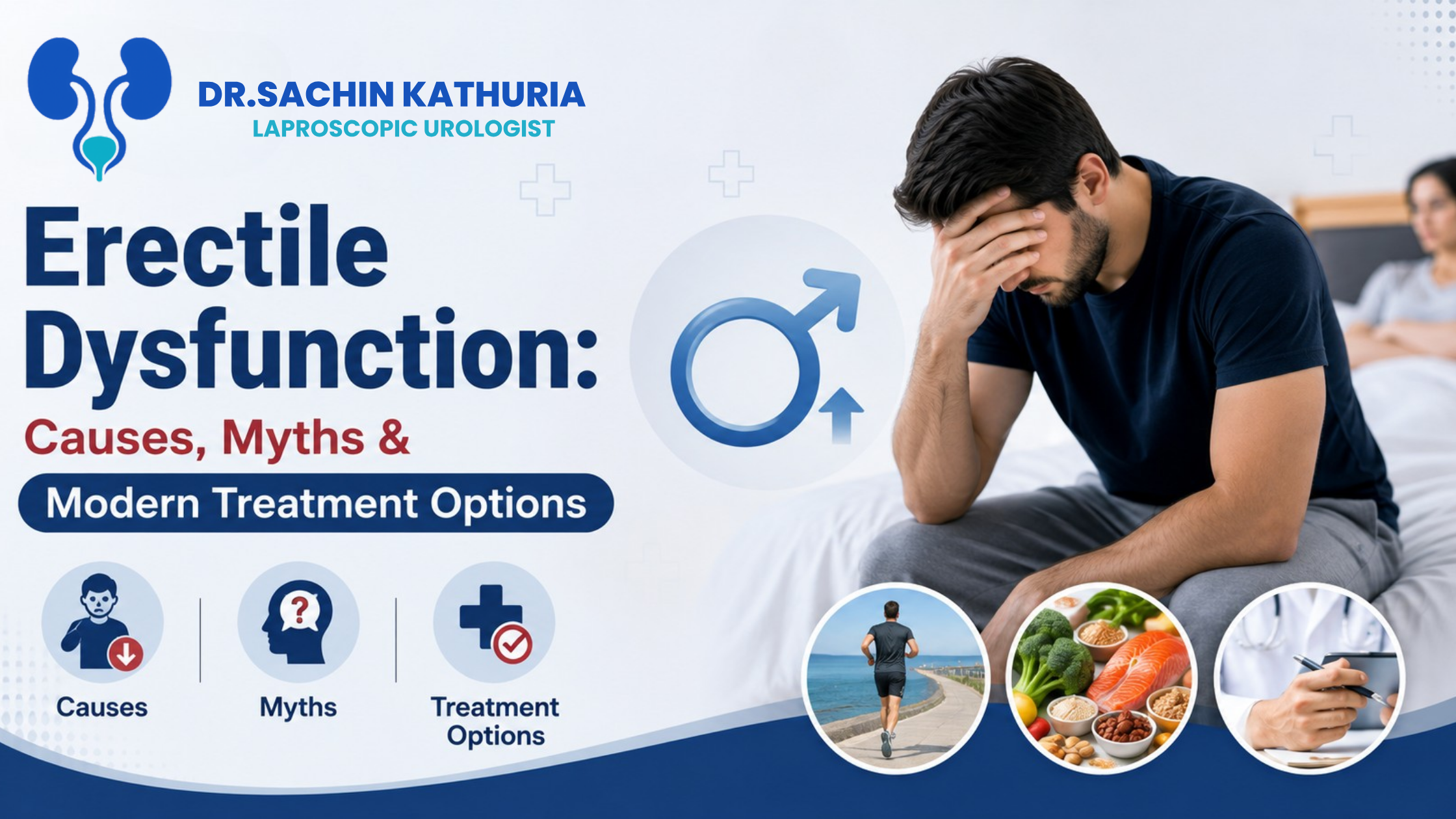 Erectile Dysfunction: Causes, Myths & Modern Treatment Options
